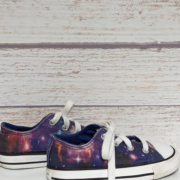 Converse Kids Galaxy lace up shoe size 8T - Picture 4 of 7